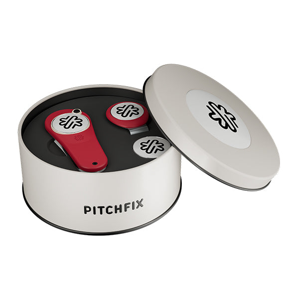 New Round Golf Gift Tin with New Original and Hat Clip