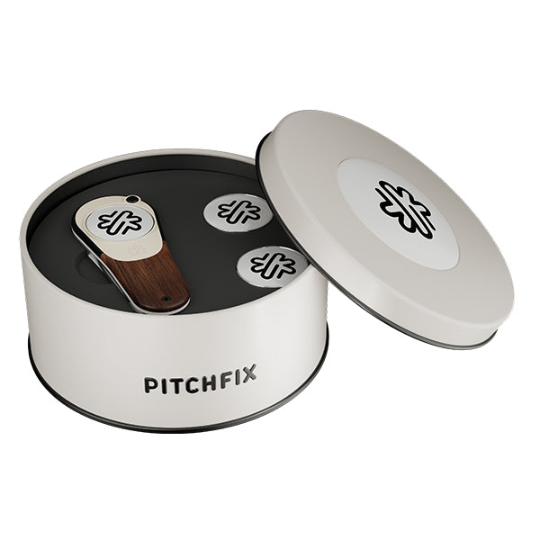 New Round Golf Gift Tin with Woodie and Ballmarker