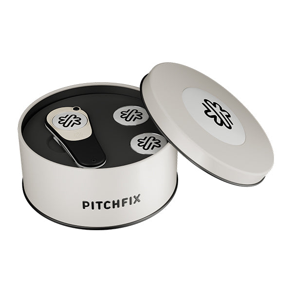 New Round Golf Gift Tin with New XL and Ballmarker