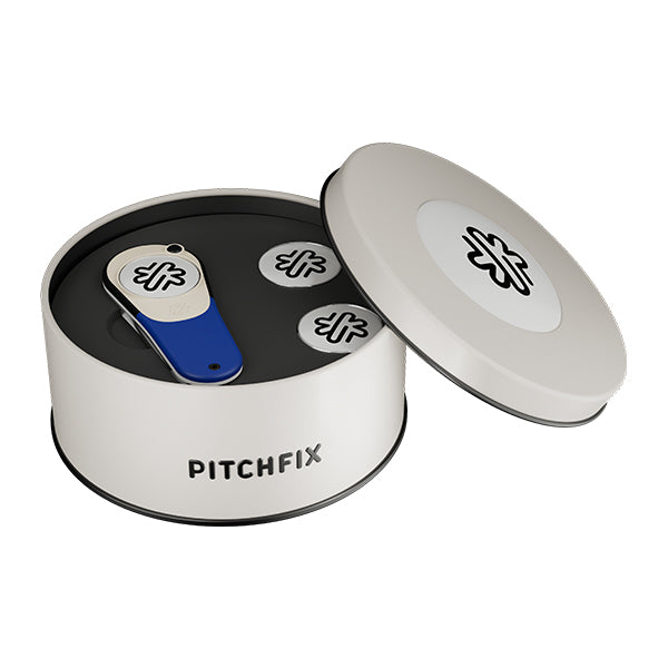 New Round Golf Gift Tin with Icon and Ballmarker
