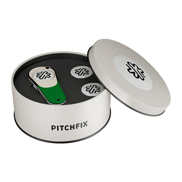 New Round Golf Gift Tin with Icon and Ballmarker