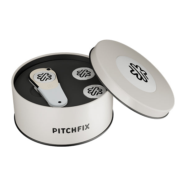 New Round Golf Gift Tin with Icon and Ballmarker