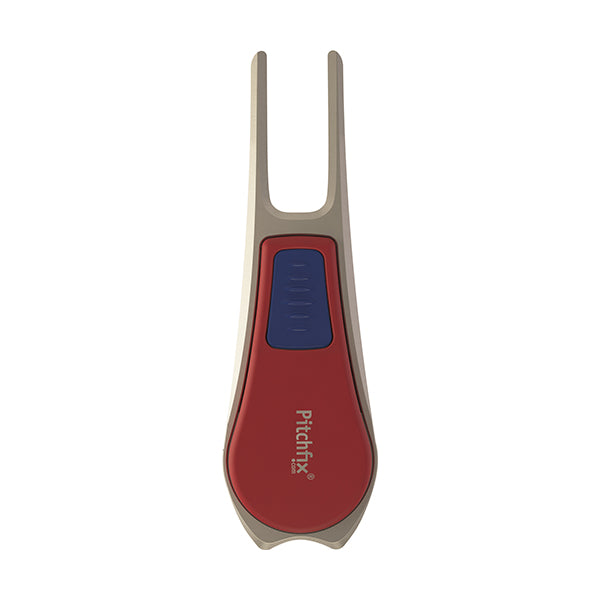 RED AND BLUE PITCHFIX DIVOT TOOL TOUR EDITION