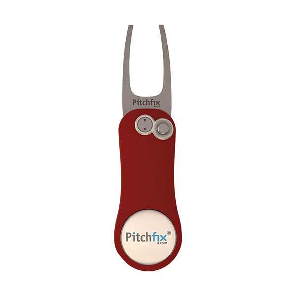 Red Pitchfix Original 2.0 Divot Tool