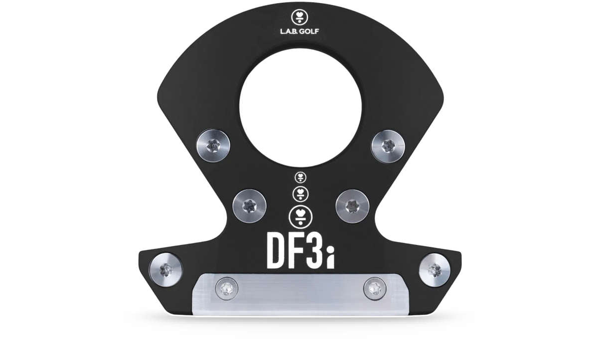 L.A.B. Golf putter head, shown for illustration